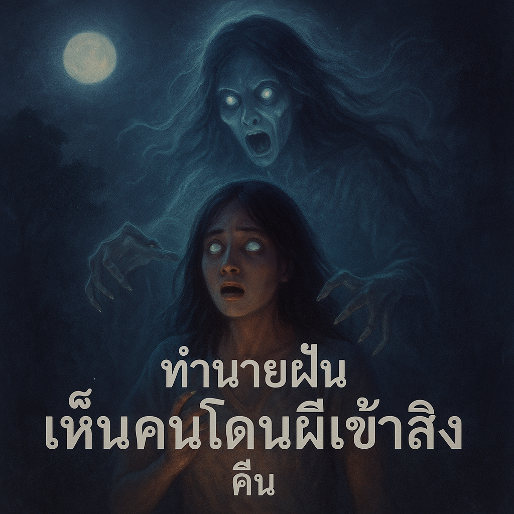 ทำนายฝัน เห็นคนโดนผีเข้าสิงคืน